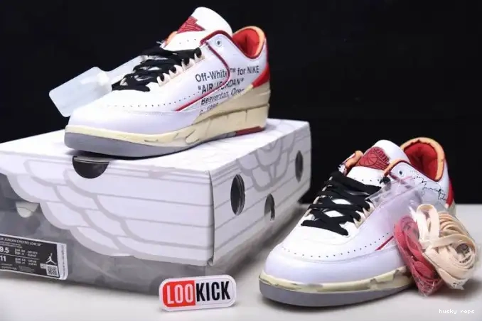 Rep Husky Retro Jordan DJ4375-106 White Red 2 SP Low Off-White 0510